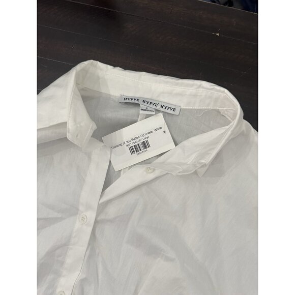 hyfve hyfve hyfve thinking of you button up dress large nwt - Picture 2 of 3